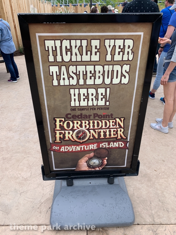 Forbidden Frontier on Adventure Island at Cedar Point