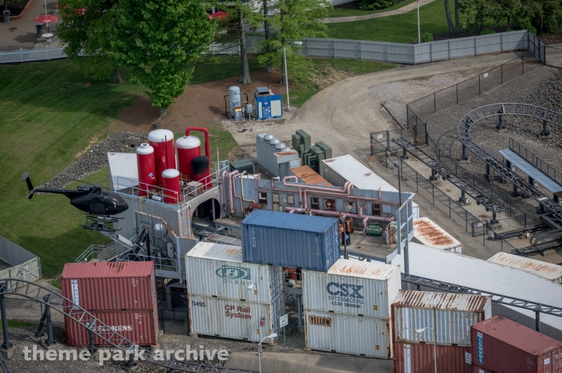 Backlot Stunt Coaster at Kings Island