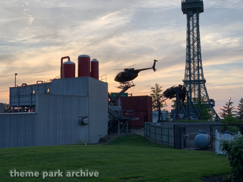 Backlot Stunt Coaster at Kings Island