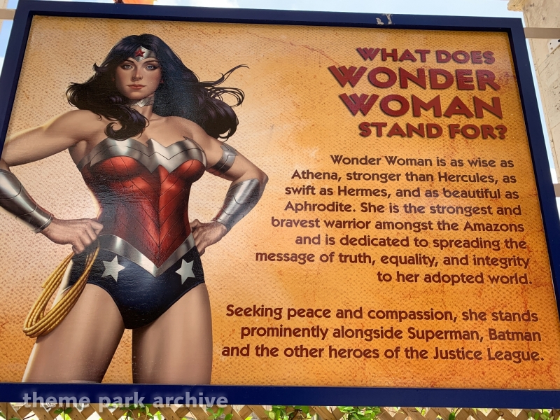 Wonder Woman Golden Lasso Coaster at Six Flags Fiesta Texas