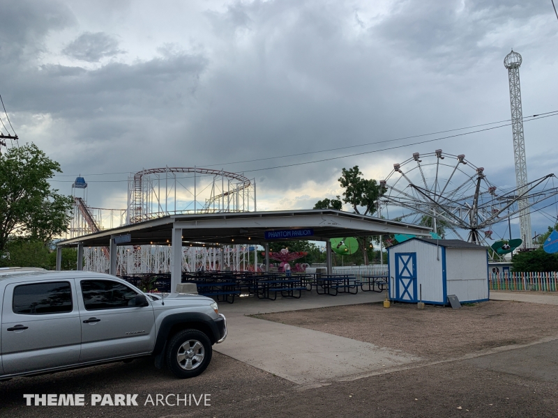 Parking at Lakeside Amusement Park