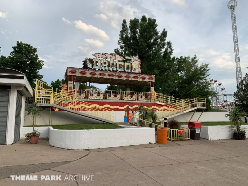 Dragon at Lakeside Amusement Park
