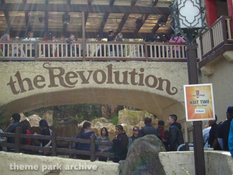 Revolution at Six Flags Magic Mountain