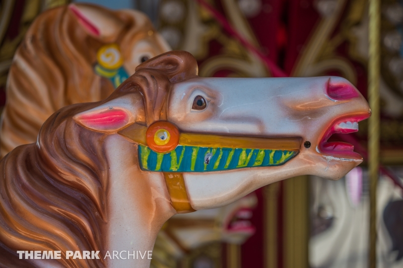 Carousel at Cliff's Amusement Park