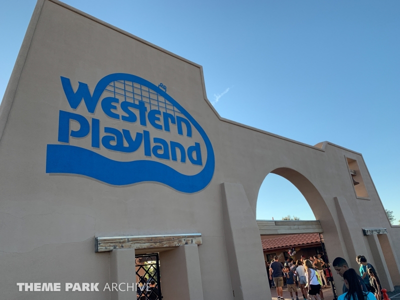 Entrance at Western Playland