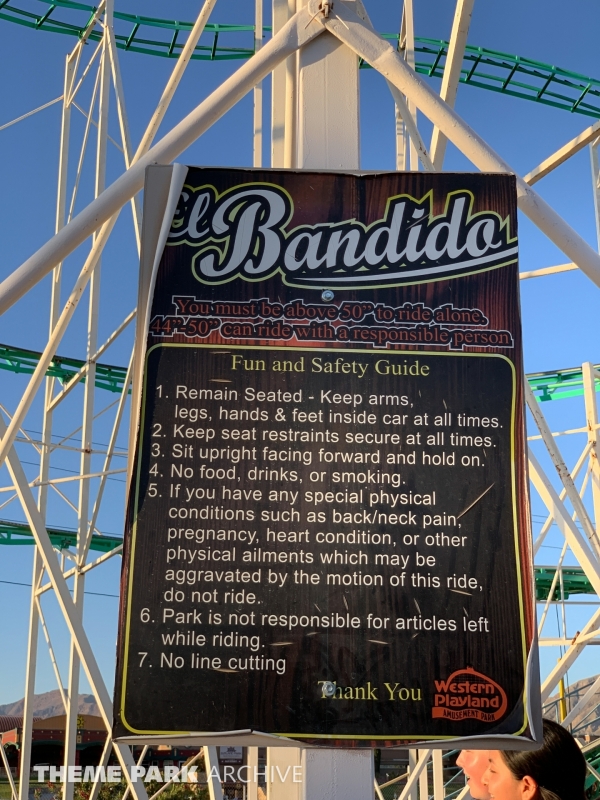 Bandito at Western Playland
