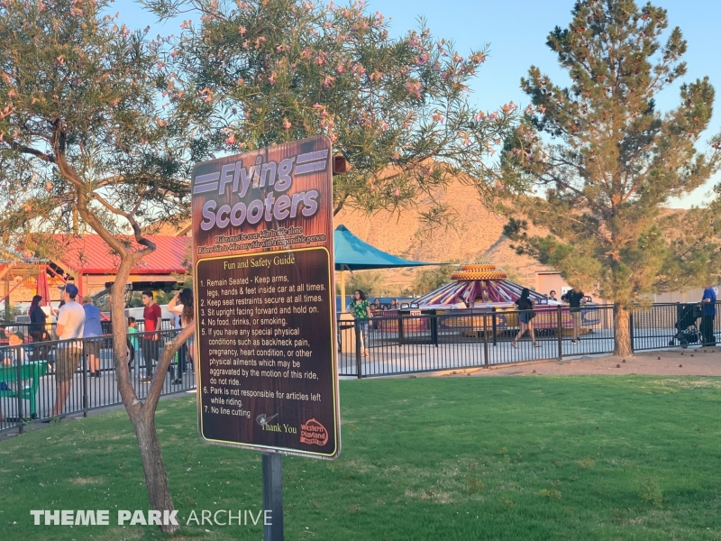 Flying Scooters at Western Playland