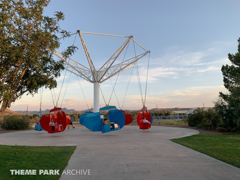 Flying Scooters at Western Playland