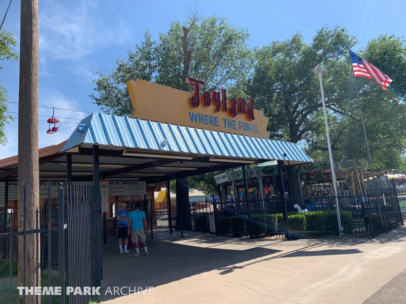 Entrance at Joyland Amusement Park