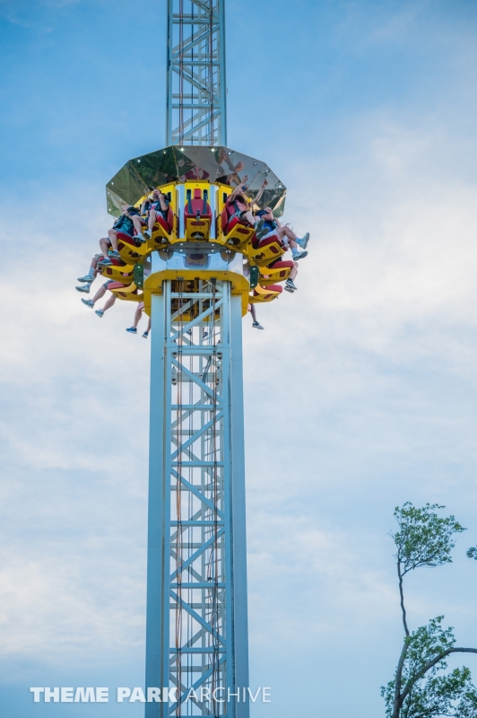 Drop Tower at Joyland Amusement Park