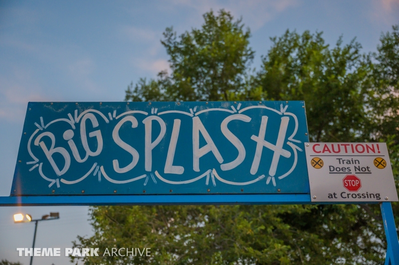 Big Splash Speed Slide at Joyland Amusement Park
