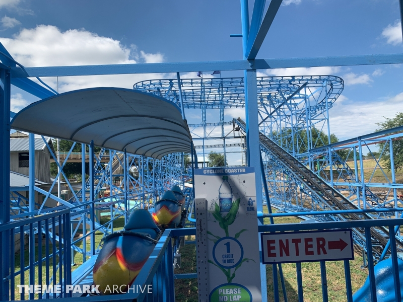 Cyclone at Wonderland Amusement Park