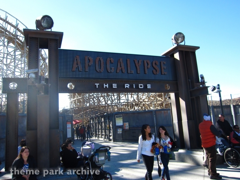 Apocalypse The Ride at Six Flags Magic Mountain