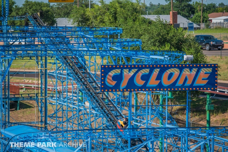Cyclone at Wonderland Amusement Park
