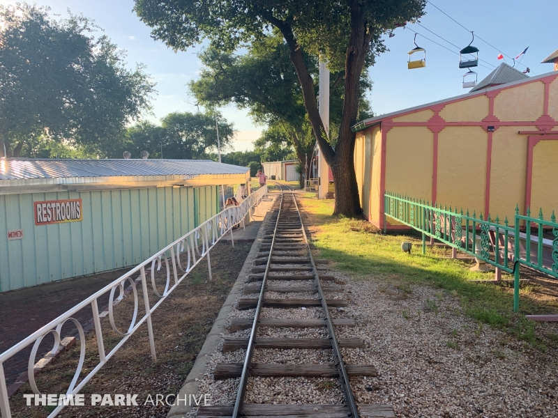 Train at Wonderland Amusement Park
