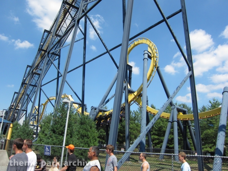 Batman The Ride at Six Flags Great Adventure