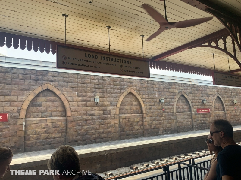 Hogwarts Express Hogsmeade Station at Universal Islands of Adventure