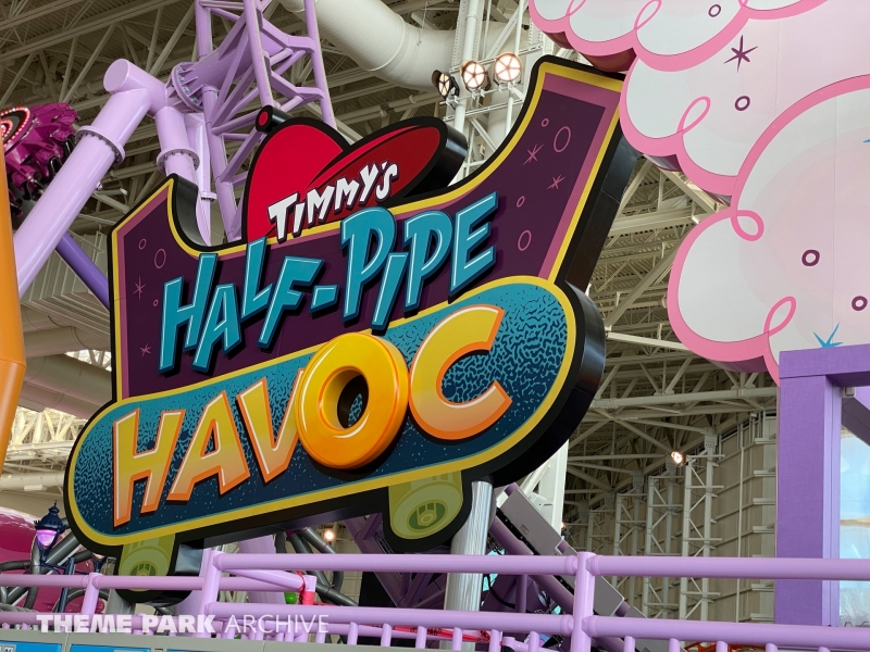 Timmy's Half Pipe Havoc at Nickelodeon Universe at American Dream