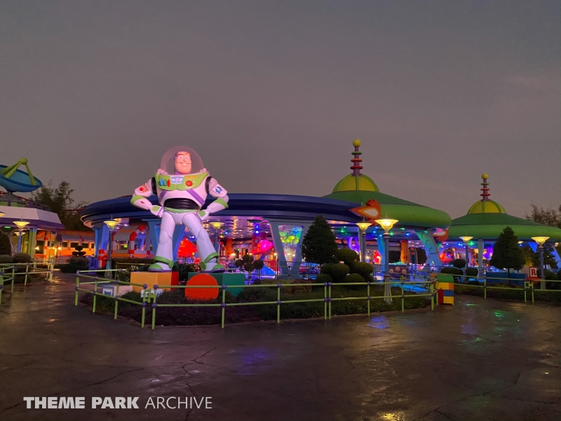 Alien Swirling Saucers at Disney's Hollywood Studios