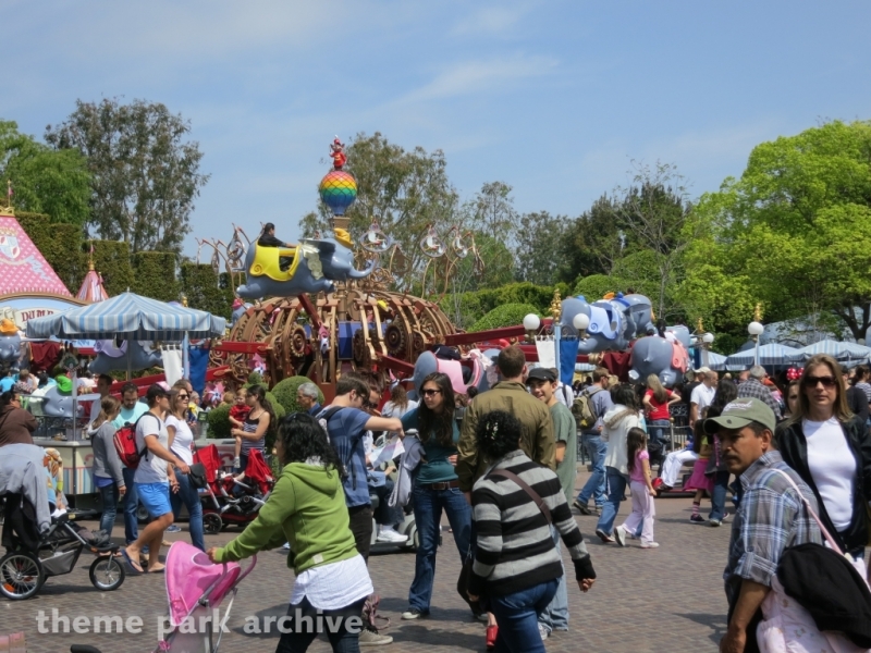 Dumbo the Flying Elephant at Disneyland