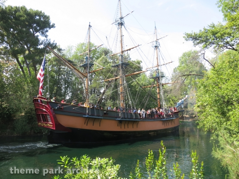 Sailing Ship Columbia at Disneyland