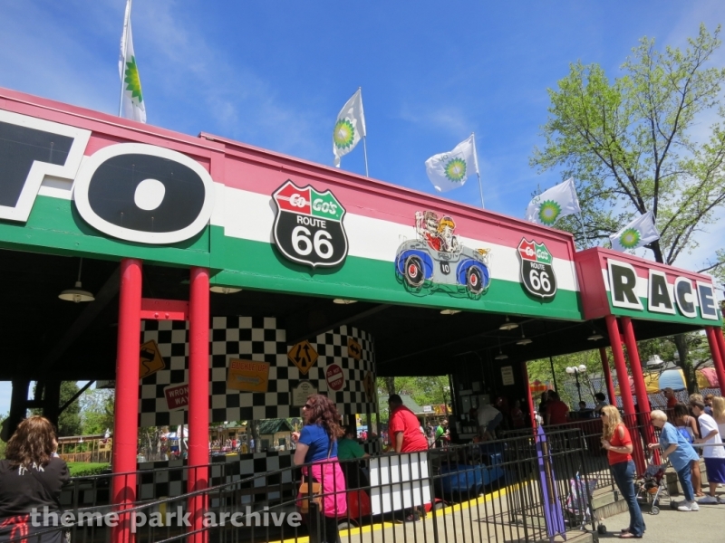 Auto Race at Kennywood