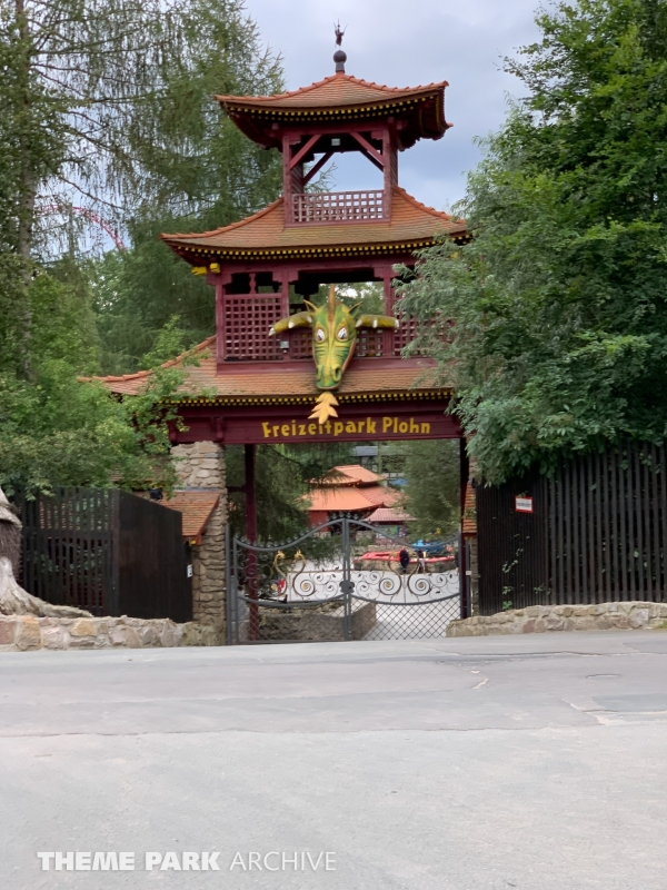 Entrance at Freizeitpark Plohn