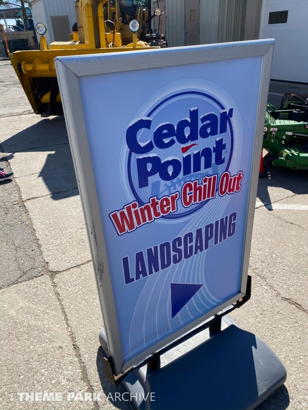 Landscaping at Cedar Point