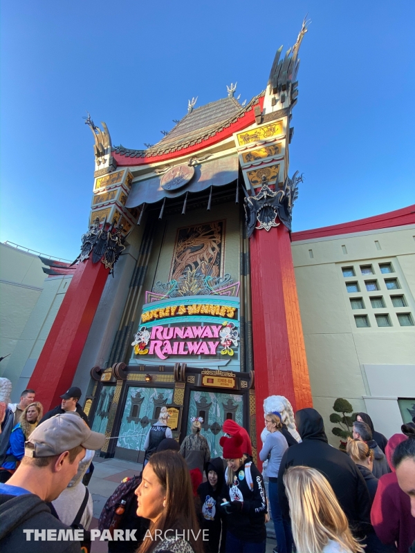 Mickey & Minnie's Runaway Railway at Disney's Hollywood Studios