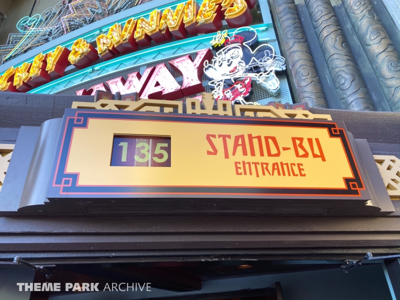 Mickey & Minnie's Runaway Railway at Disney's Hollywood Studios