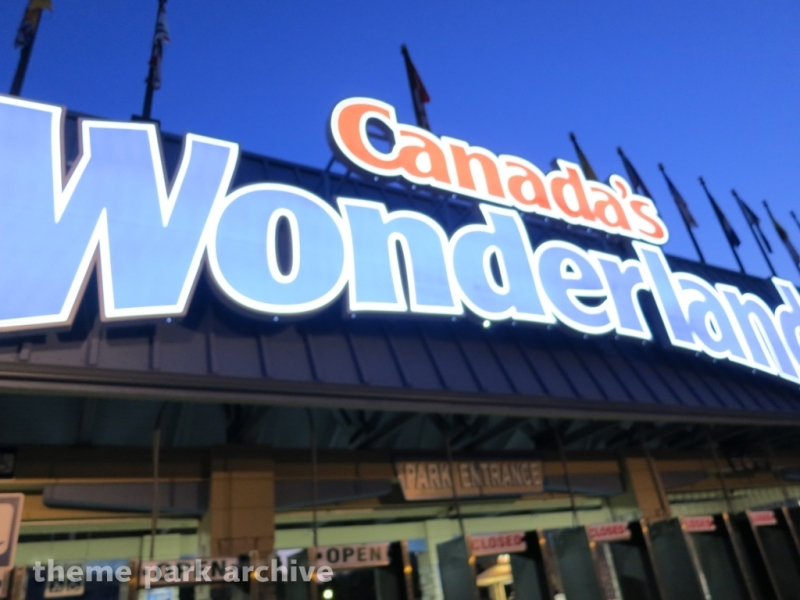 Main Entrance and Exit at Canada's Wonderland