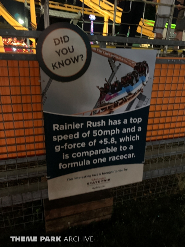 Rainier Rush at Washington State Fair