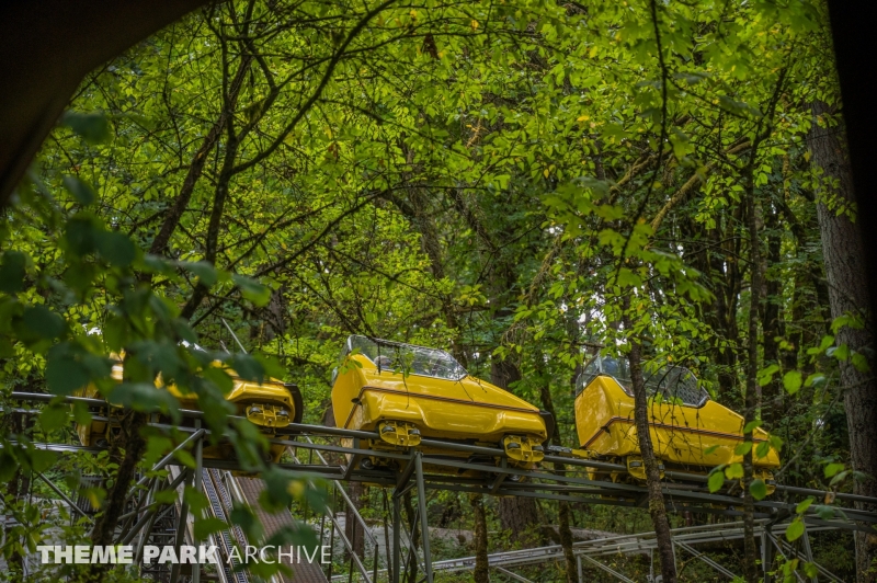 Ice Mountain Bobsled Roller Coaster at Enchanted Forest