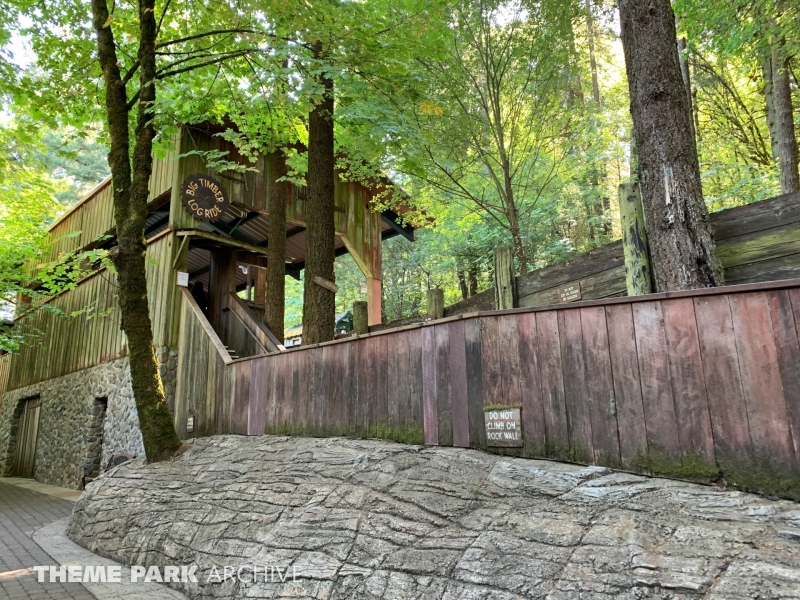 Big Timber Log Ride at Enchanted Forest