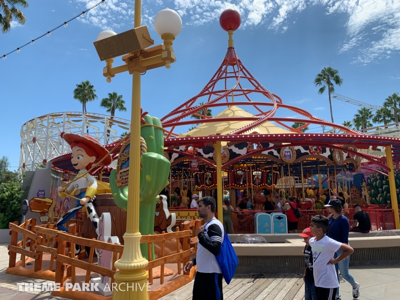 Jessie's Critter Carousel at Disney California Adventure