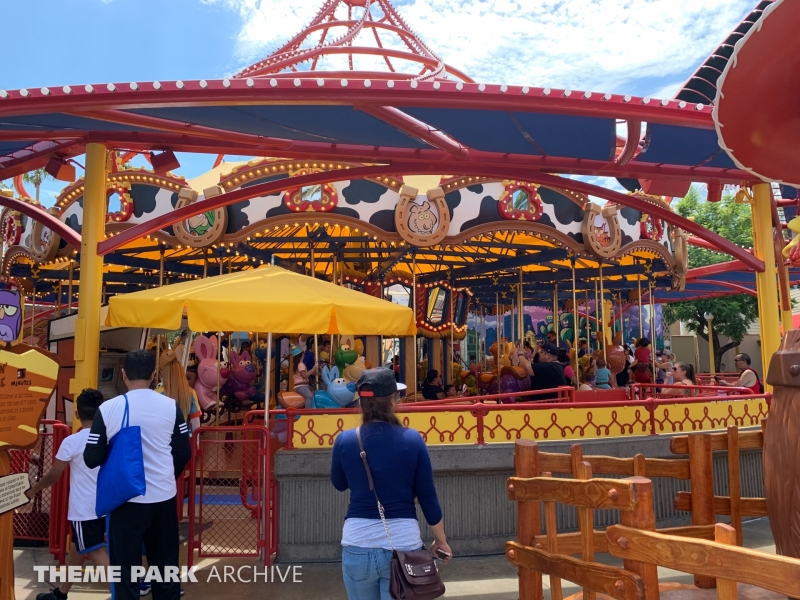 Jessie's Critter Carousel at Disney California Adventure