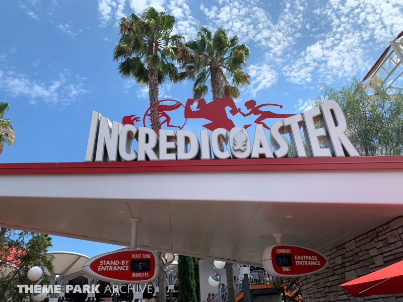 Incredicoaster at Disney California Adventure