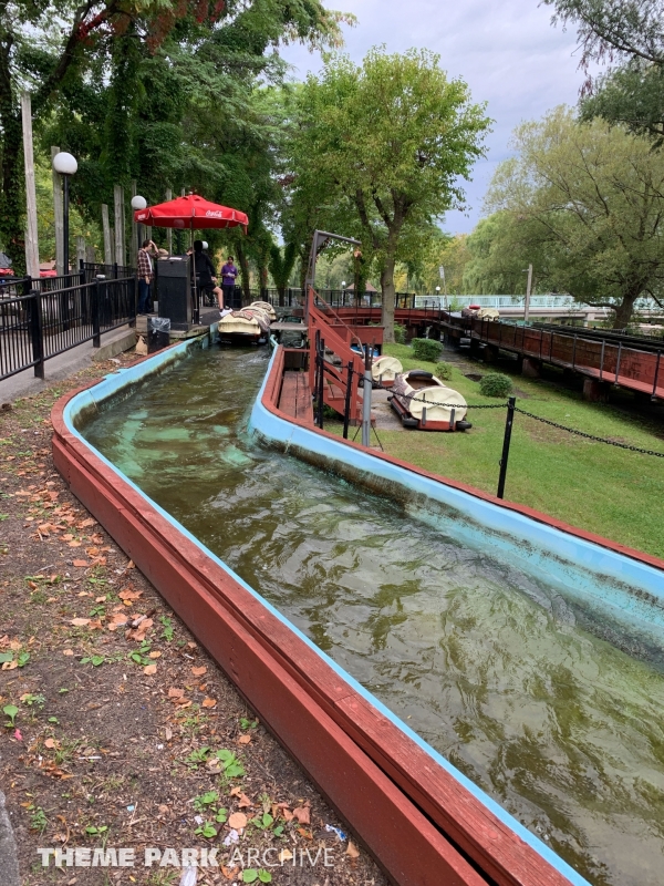 Log Flume Ride at Centreville Amusement Park