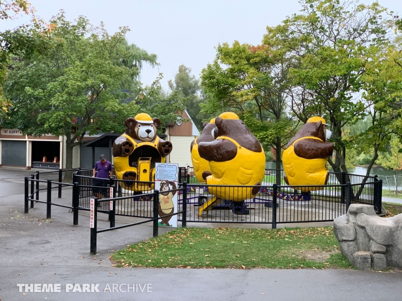 Beasley Bear Ride at Centreville Amusement Park