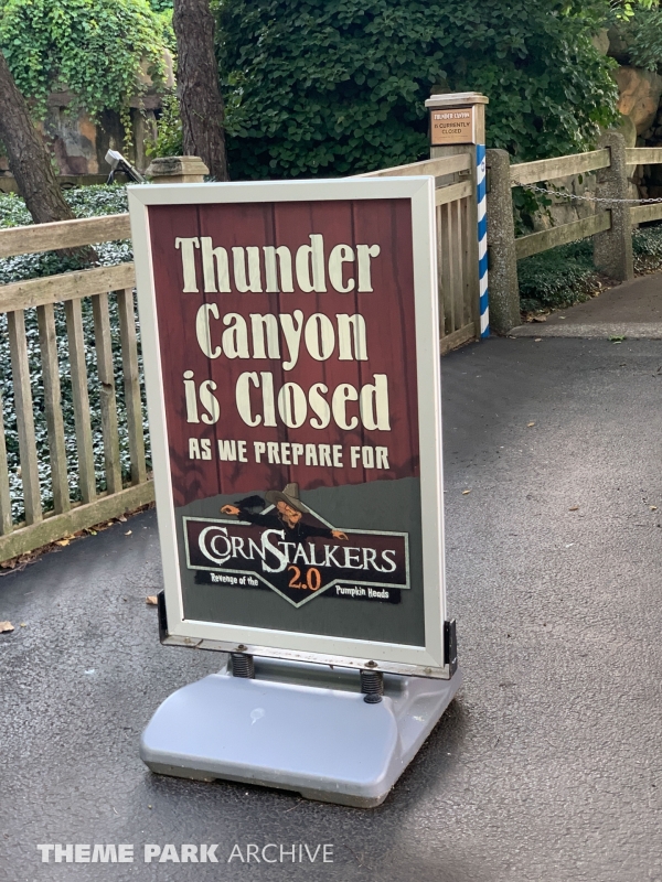 Thunder Canyon at Cedar Point