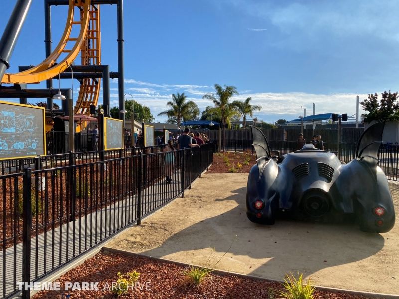 Batman The Ride at Six Flags Discovery Kingdom