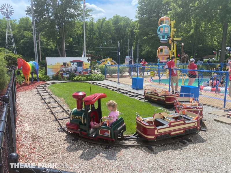 El Paso Railroad at Sluggers & Putters Amusement Park
