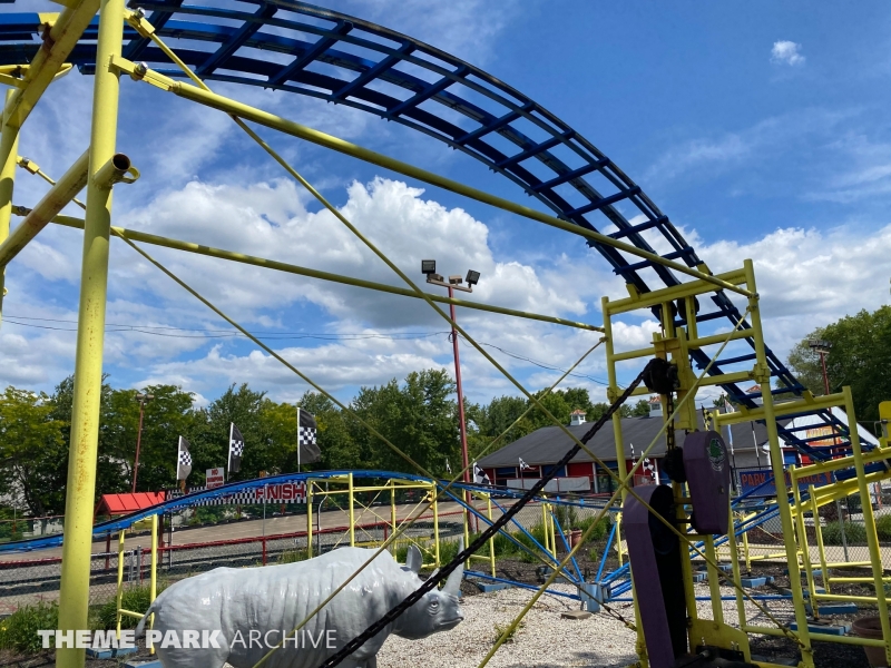 Lil Dipper Roller Coaster at Sluggers & Putters Amusement Park