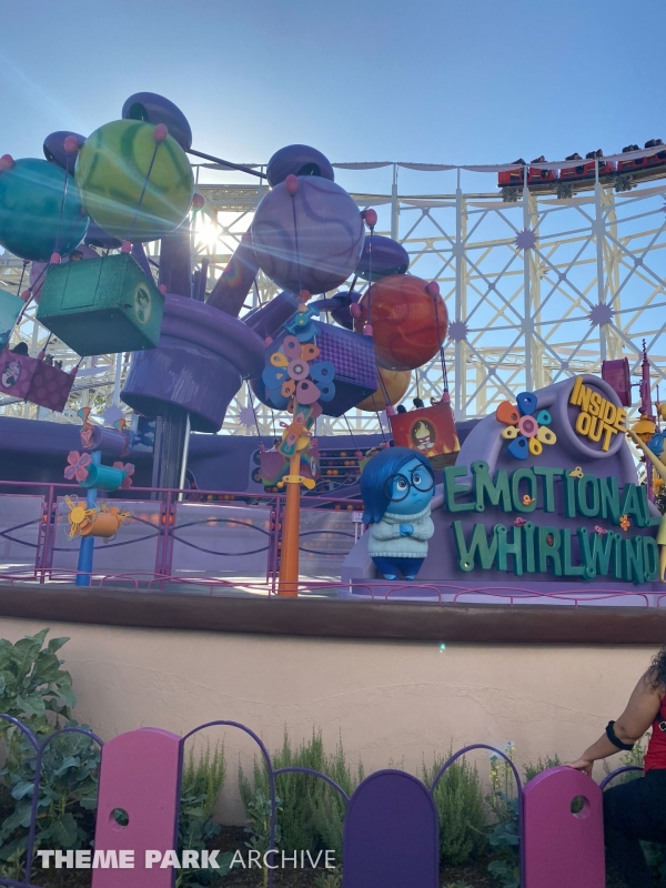 Inside Out Emotional Whirlwind at Disney California Adventure