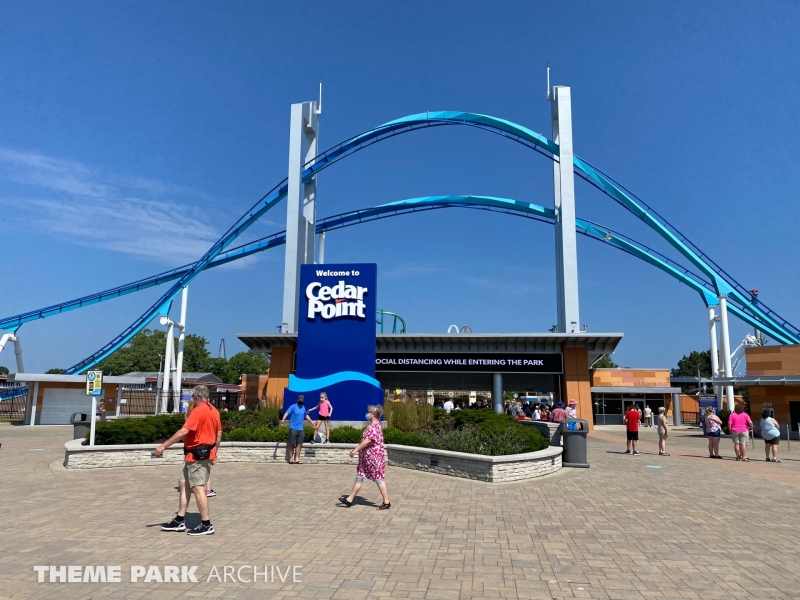 Entrance at Cedar Point