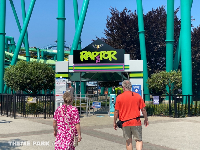 Raptor at Cedar Point