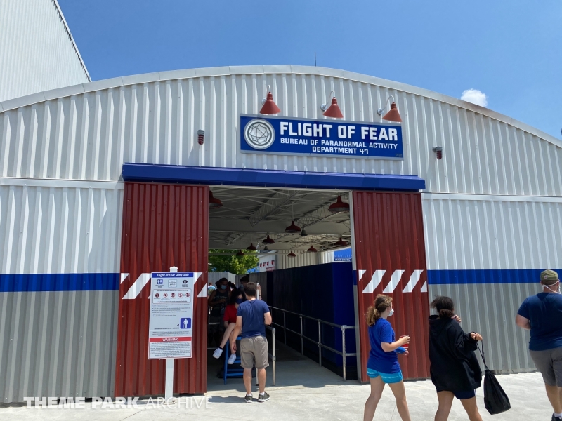 Flight of Fear at Kings Island