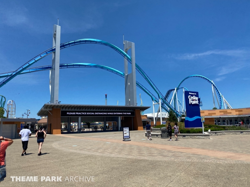 Entrance at Cedar Point