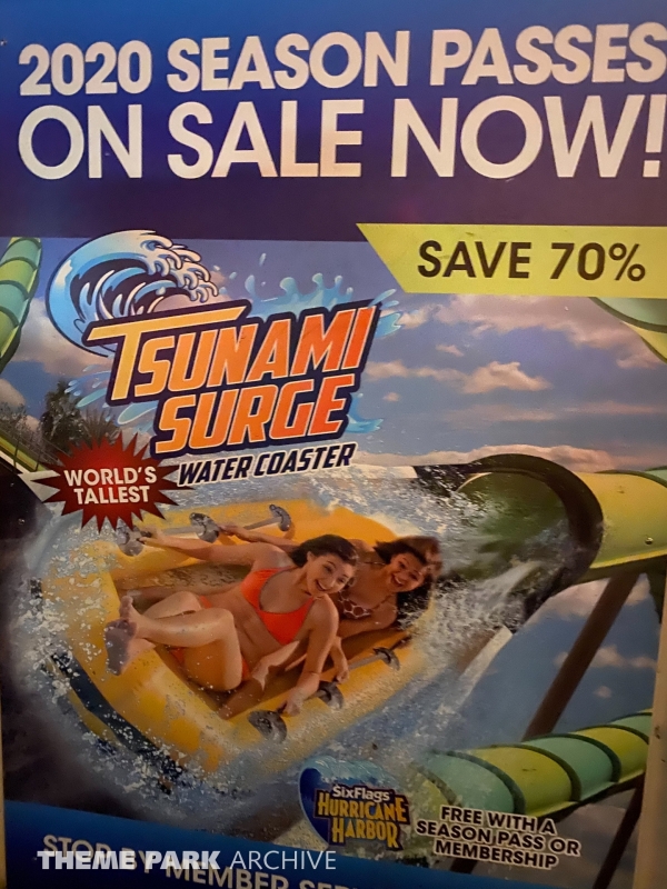 Tsunami Surge at Six Flags Great America
