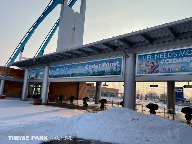 Entrance at Cedar Point